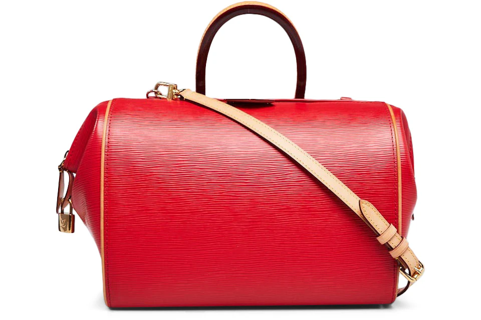 Louis Vuitton Doc Epi With Accessories PM Coquelicot