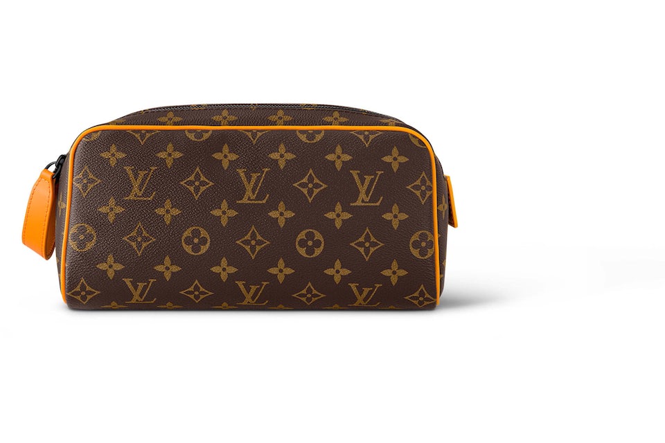 Louis Vuitton Dopp Kit Radiant Sun in Macassar Coated Canvas with