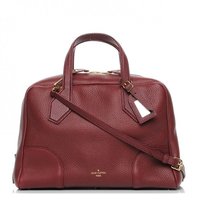 Louis Vuitton Soft Polochon MM Cognac in Calf Leather with Silver