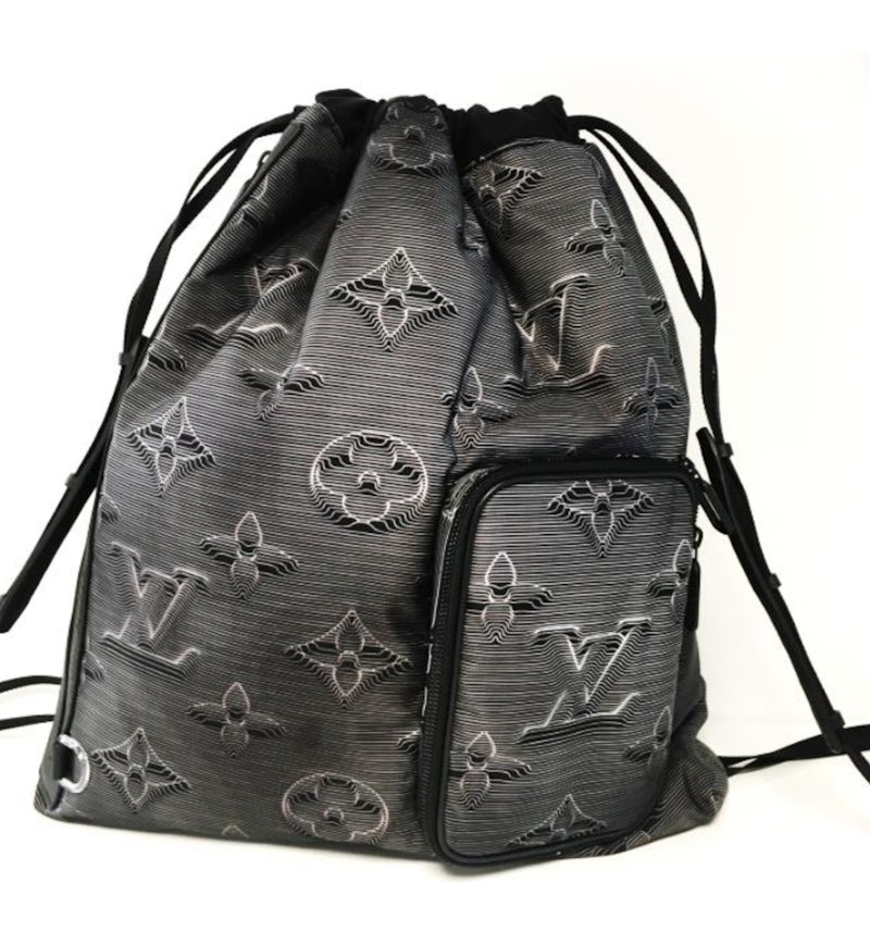 Monogram Lv Tasche Rucksack Louis Vuitton Rucksack Mit Kordelzug