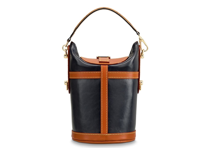 louis vuitton blue duffle bag