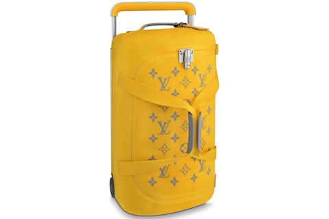 Louis Vuitton Horizon Duffle Soft Jacquard 55 Yellow in Knit with