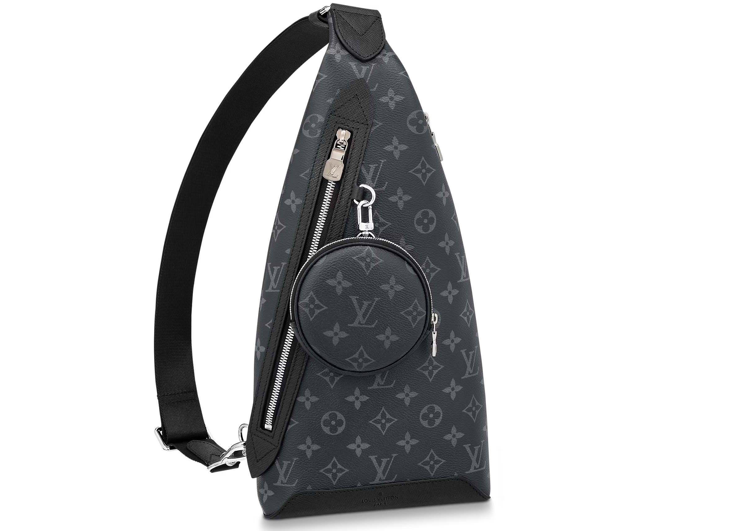 Louis Vuitton District Messenger Bag Damier Infini MM Onyx in Leather with  Silvertone  US