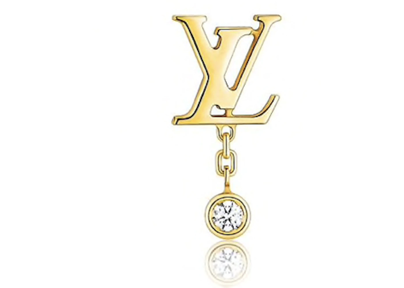 Idylle Blossom LV Ear Stud Yellow Gold And Diamond - Per Unit - Louis  Vuitton ®