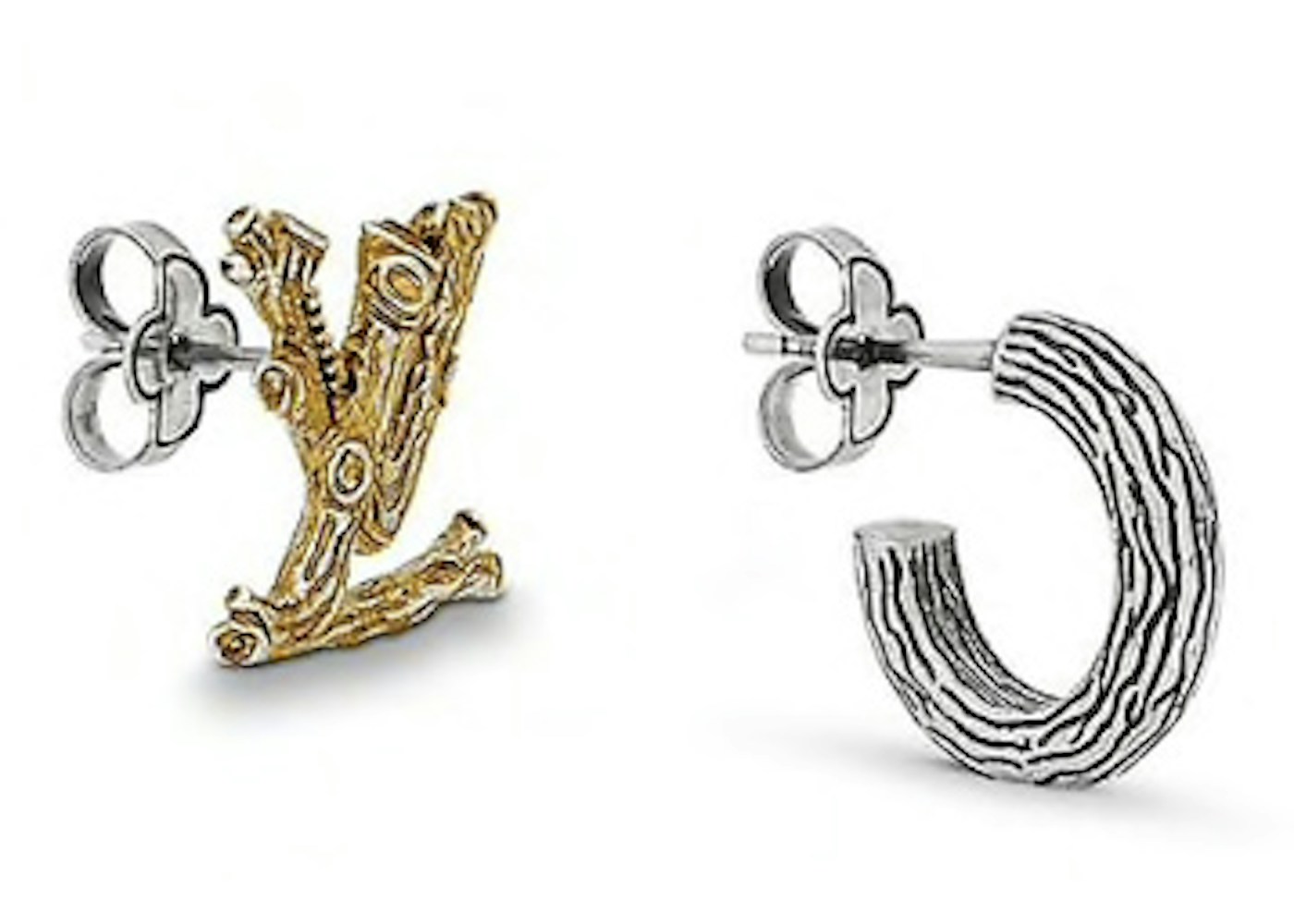 Louis vuitton earphone earrings Clearance