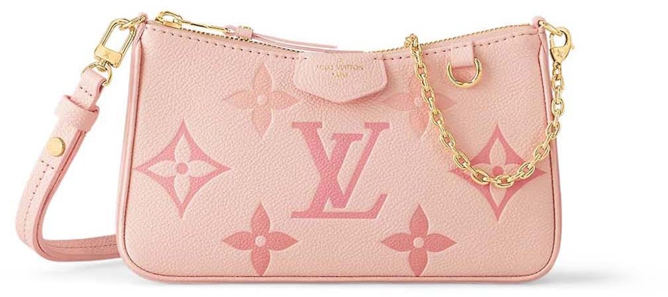 Louis Vuitton Easy Pouch Gradient Pink in Monogram Empreinte Embossed  Supple Grained Cowhide Leather with Gold-tone - US