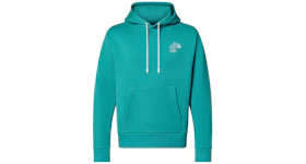 Louis Vuitton Embroidered Signature Hoodie Ocean