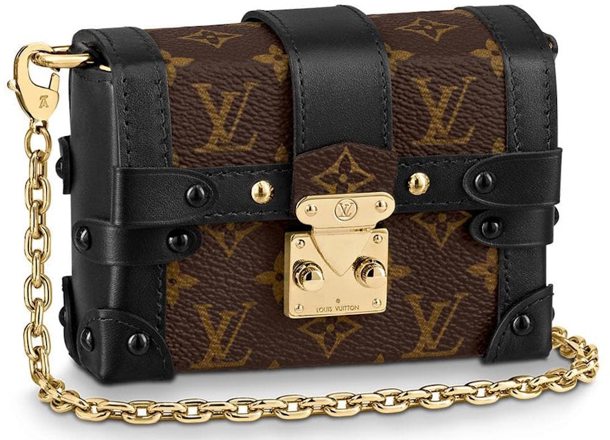 Louis Vuitton Essential Trunk Monogram Black in Coated Canvas/Leather with  Gold-tone - GB