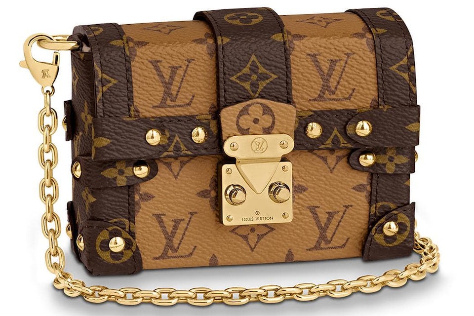 Louis Vuitton Essential Trunk Monogram Reverse Brown in Coated  Canvas/Leather with Gold-tone - US