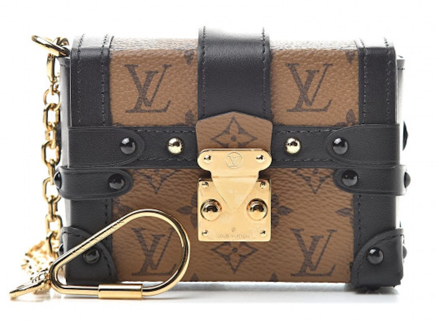 Louis Vuitton Essential Trunk Monogram Reverse Brown in Coated  Canvas/Leather with Gold-tone - US