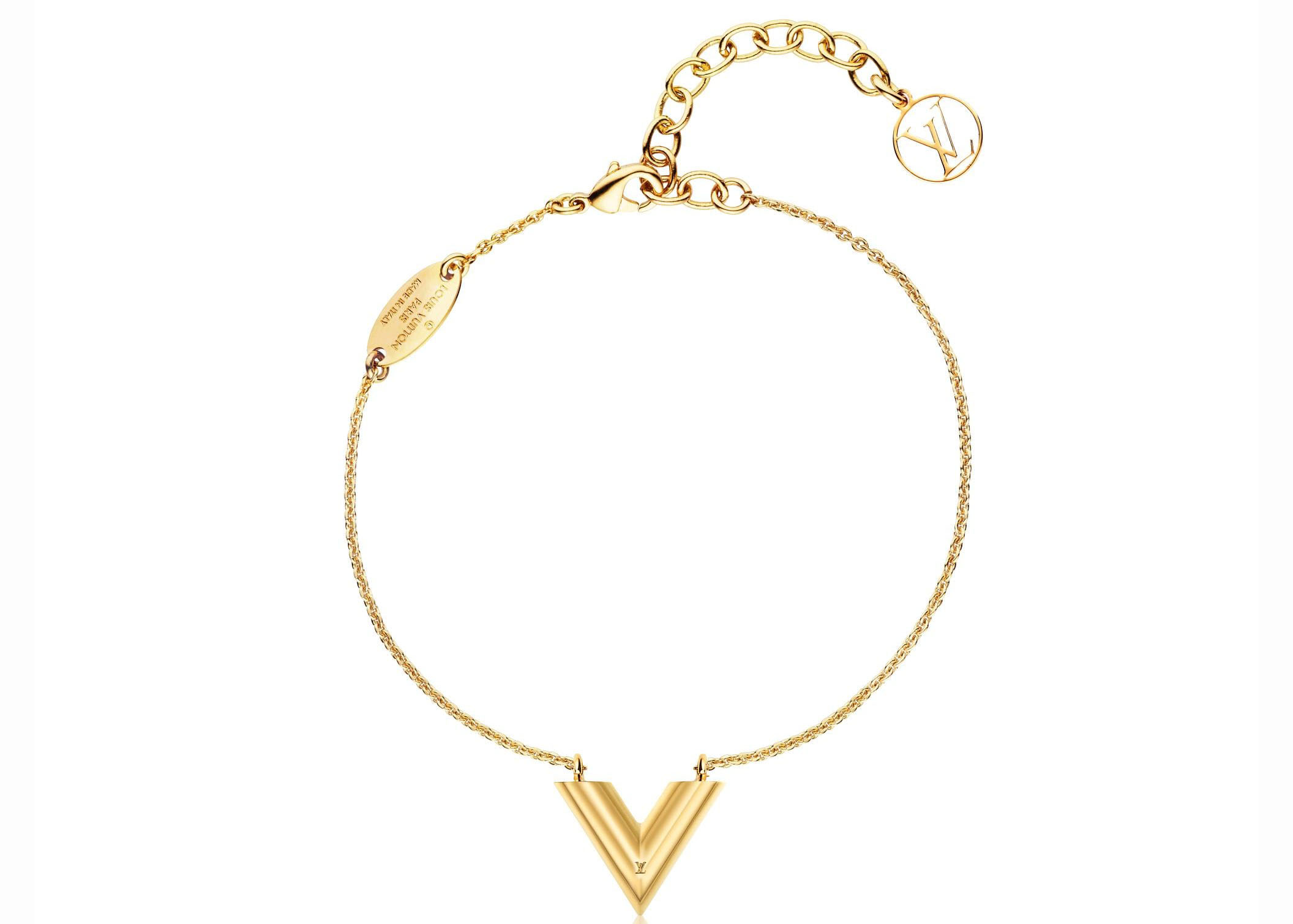 Louis Vuitton Essential V Necklace | Jadore Couture