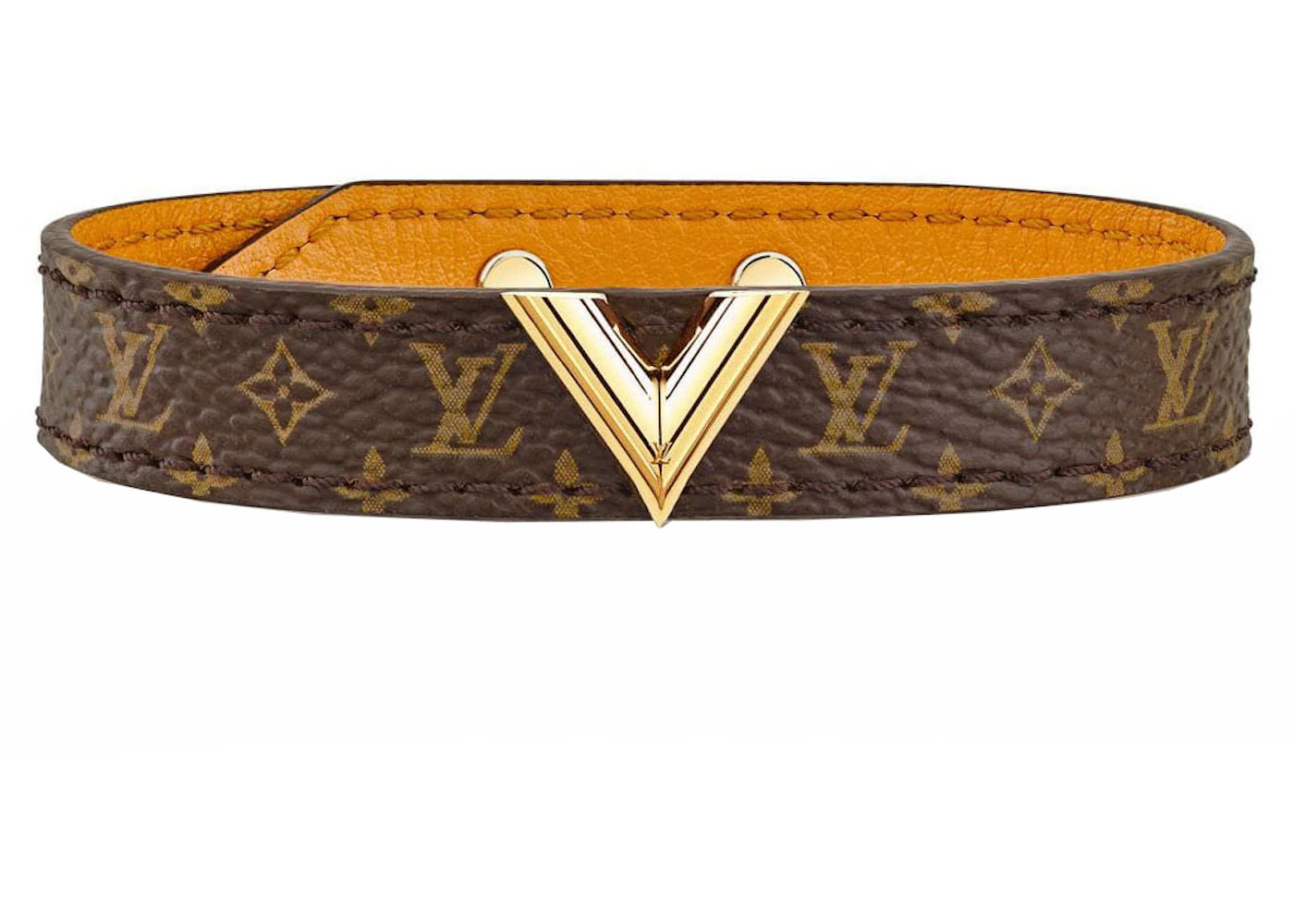Essential v bracelet Louis Vuitton Gold in Metal - 20561932