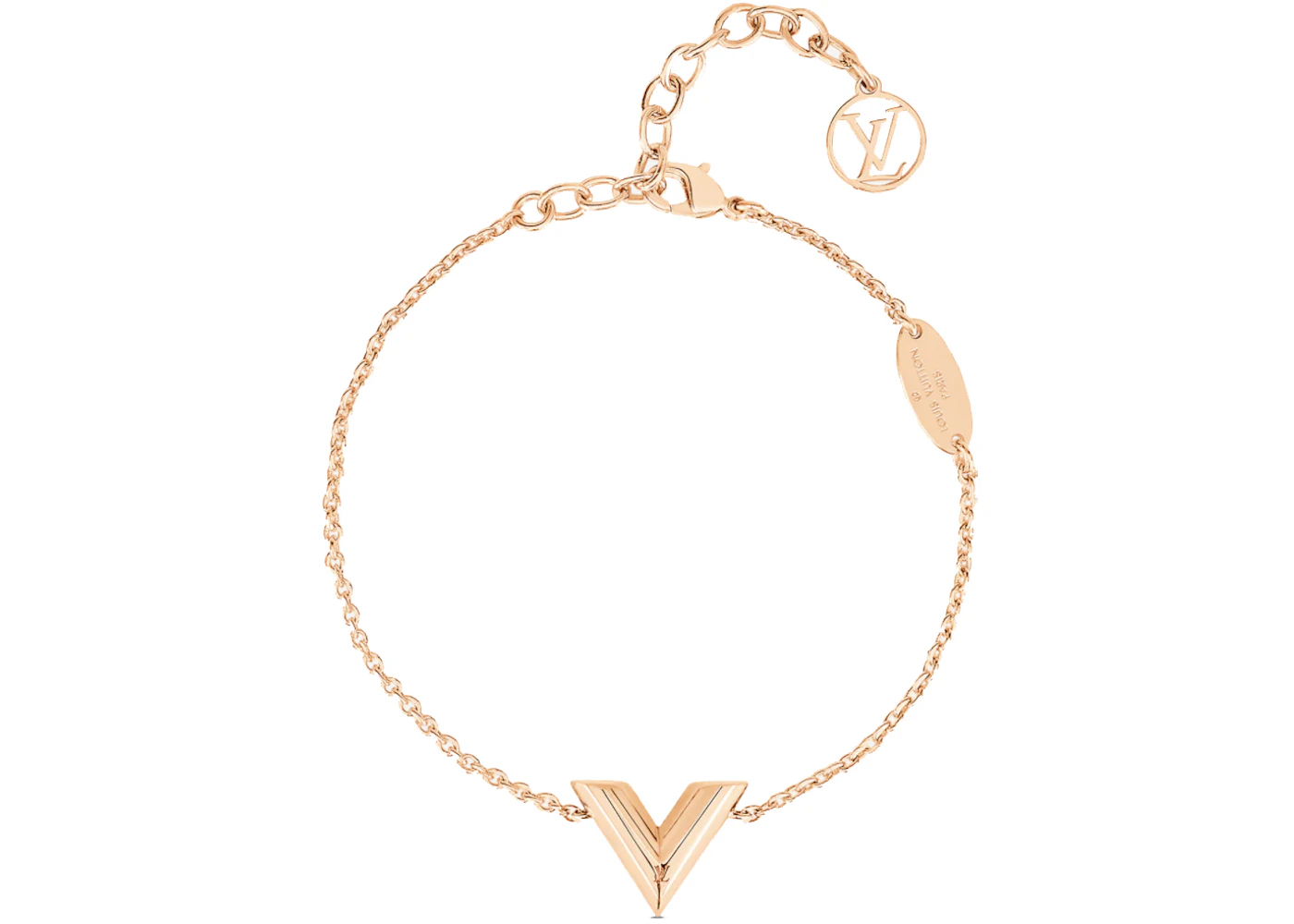 Louis vuitton bracelet rose gold Clearance