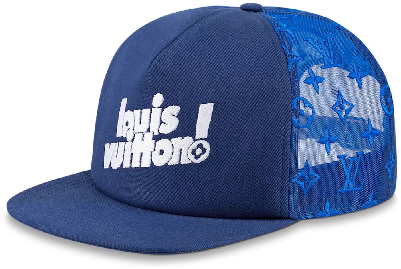 Hat Louis Vuitton Blue size S International in Cotton - 31261712