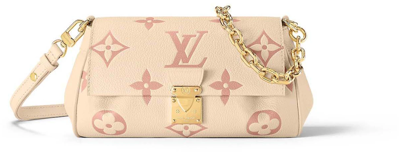 Louis Vuitton Carryall PM Khaki Cream Monogram Empreinte