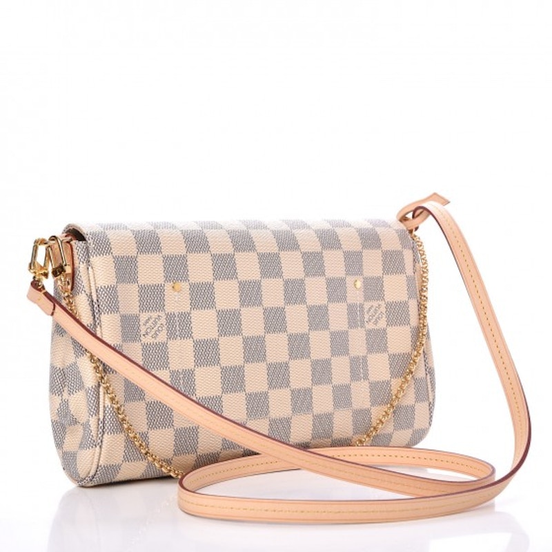 Louis vuitton 2024 favorite mm white