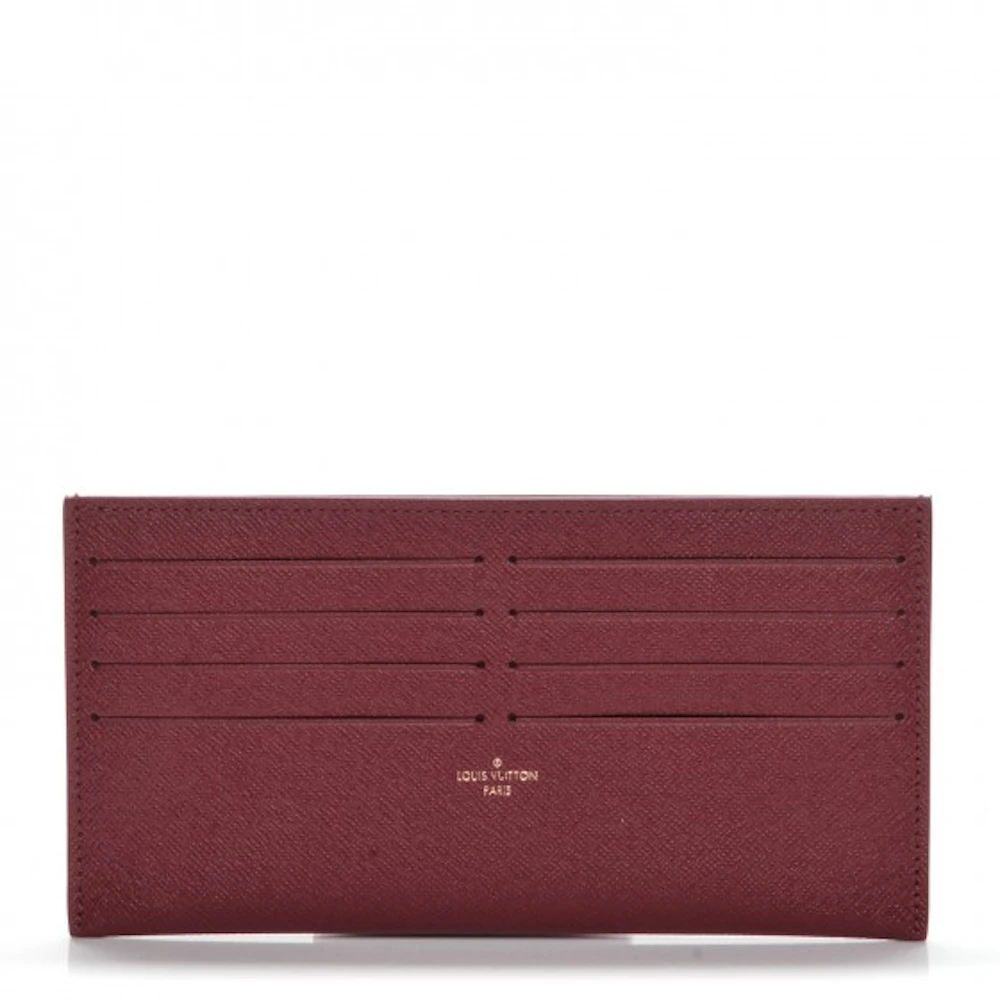 Louis Vuitton Pochette Felicie Card Holder Insert Pink in Calfskin - GB