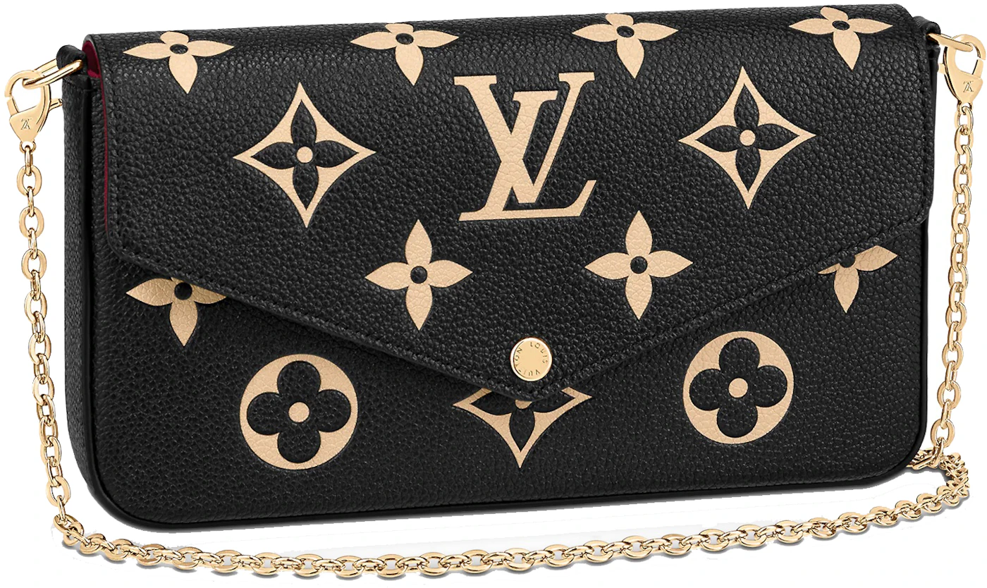 Louis Vuitton Ivy Bicolore Tourterelle Wallet on Chain