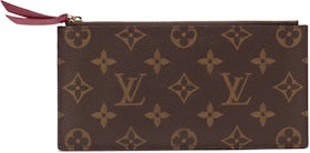 Louis Vuitton LV x YK Felicie Pochette Black/Fuchsia in Embossed Grained  Monogram Empreinte Cowhide Leather with Silver-tone - US