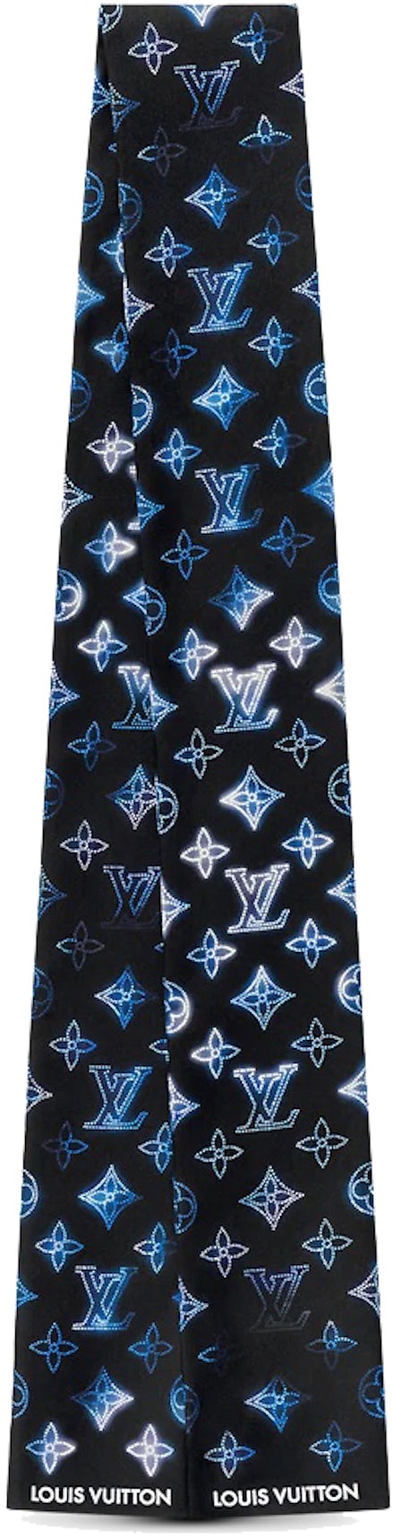 Louis Vuitton Monogram Flower Tile BB Bandeau Blue in Silk - US