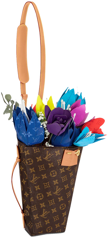 Louis Vuitton LV Flower Popcorn Basket Flower Canvas Multicolor in Coated  Canvas/Cowhide Leather - US