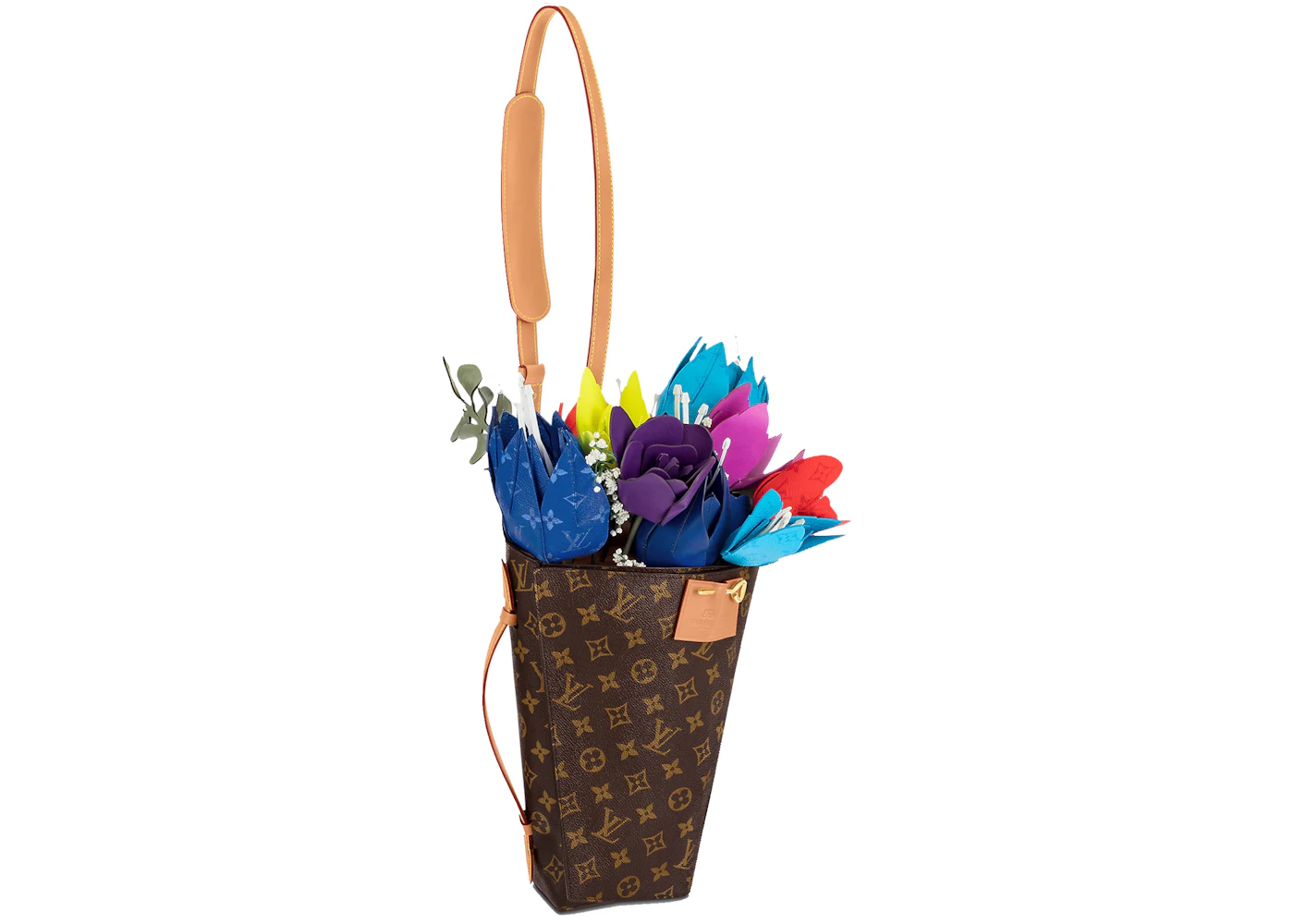 Louis Vuitton Flower Bouquet Multicolor in Coated Canvas/Cowhide