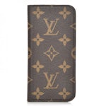 Louis Vuitton Folio Case iPhone X Monogram Rose Pop in Canvas - US