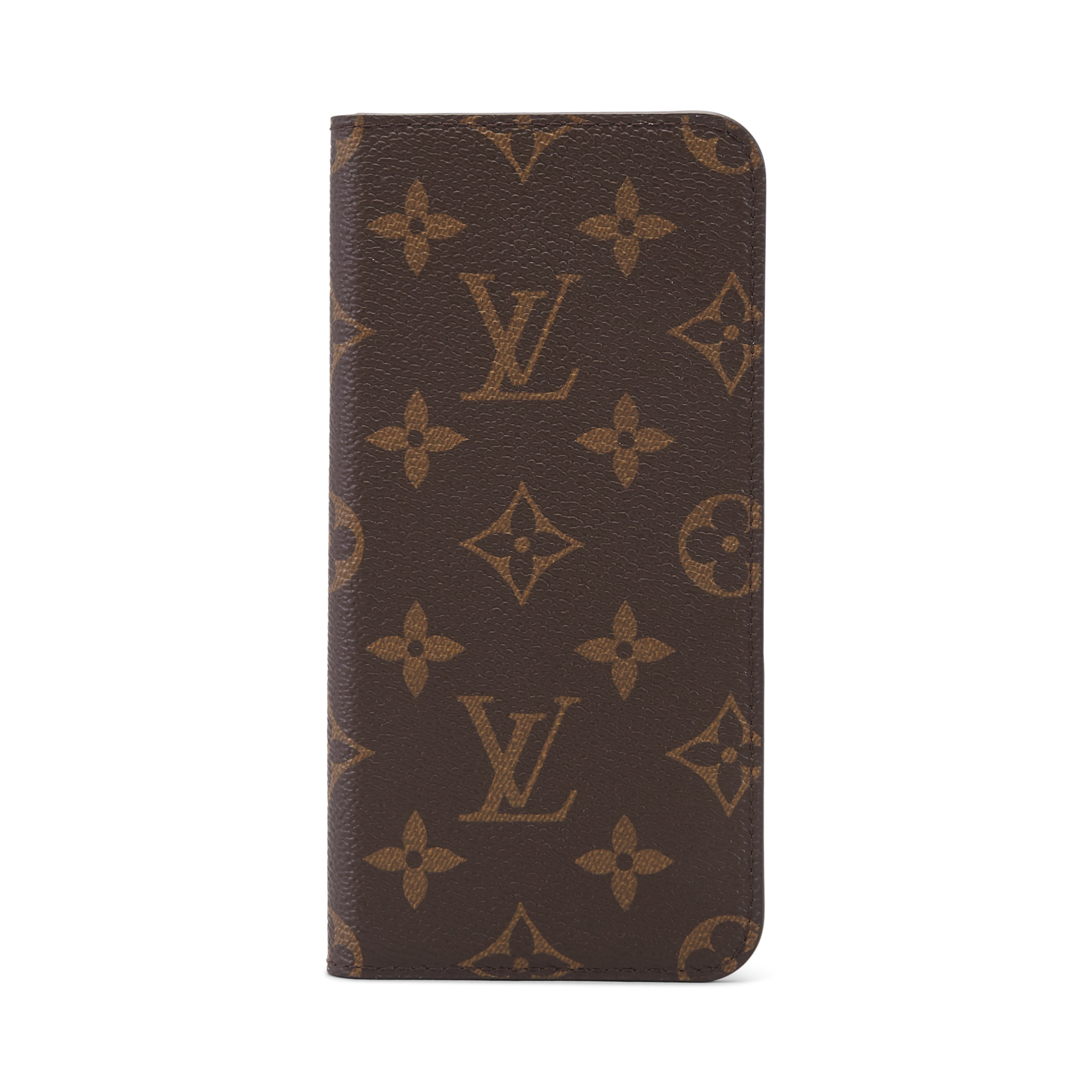 Louis Vuitton Folio Case iPhone 7/8 Plus Monogram Brown in Canvas - US