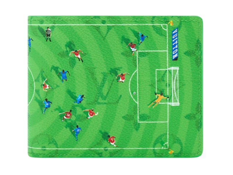 Louis Vuitton Football Multiple Wallet Green