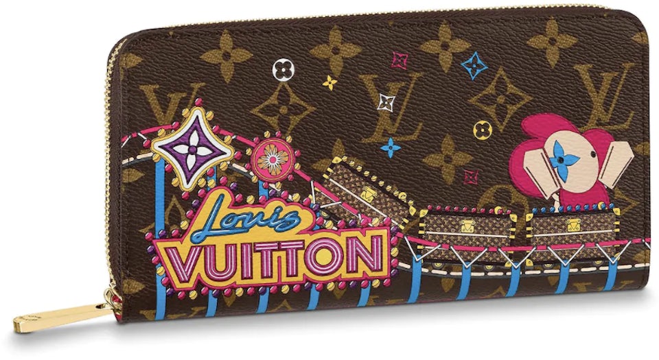 Louis Vuitton GP Wallet Monogram (12 Card Slot) Vivienne Holiday Rose  Pivoine Pink in Coated Canvas with Gold-tone - US