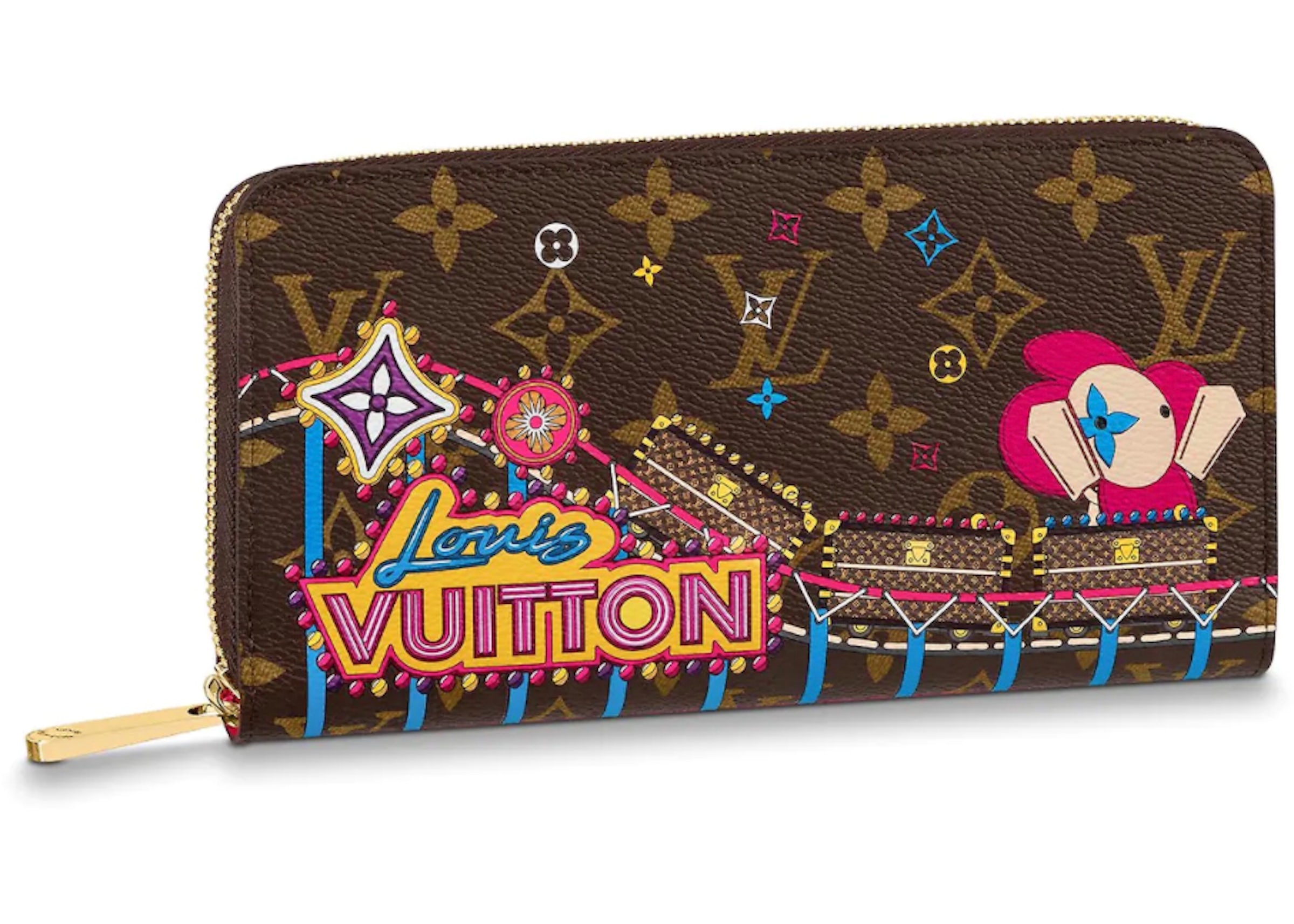 Louis Vuitton, Bags, Louis Vuitton Long Zippy Wallet Vivienne Brown  Monogram Holiday