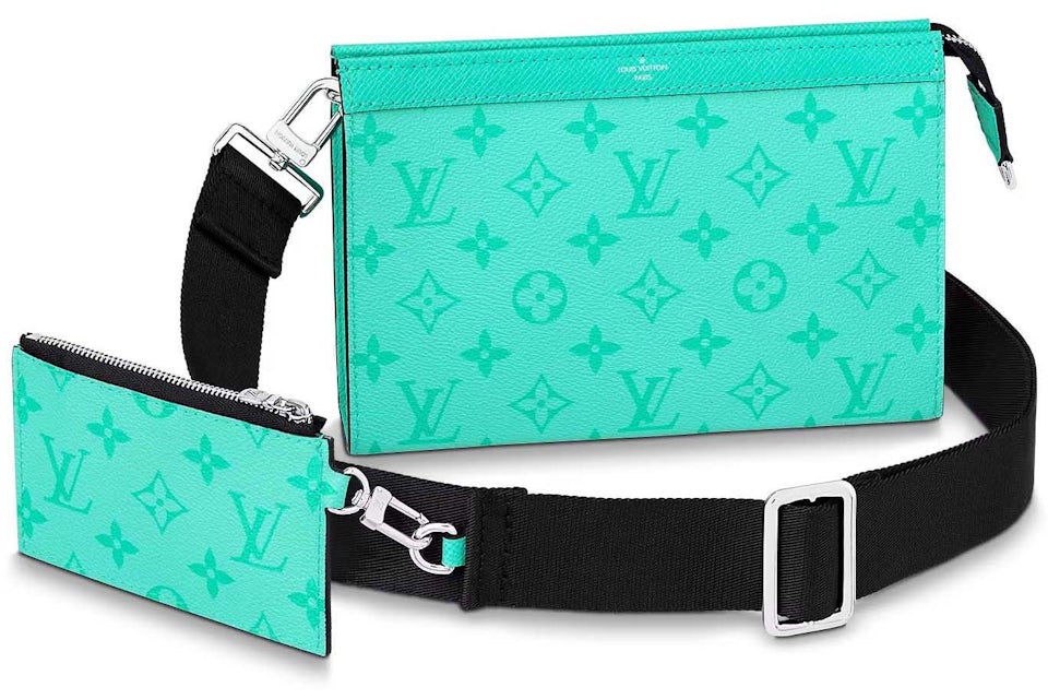 Louis Vuitton Gaston Wearable Wallet Miami Green in Coated Canvas/Cowhide  Leather with Palladium-tone - US