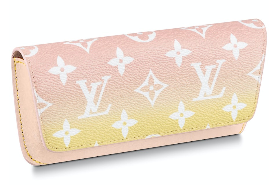 Louis Vuitton Glasses Case Woody Gradient Monogram Rose in Coated Canvas  with Gold-tone - US