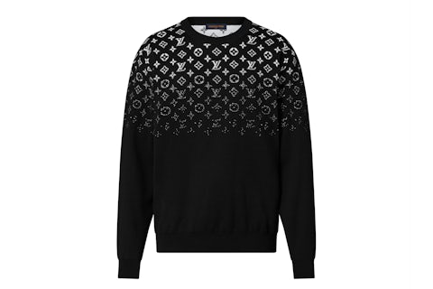 Cotton Sweatshirt Louis Sweatshirt Louis Vuitton Gradient Cotton