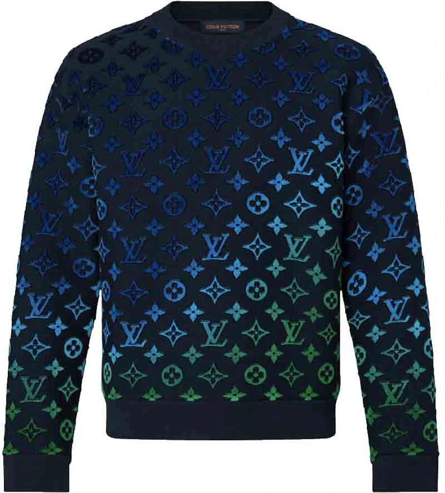 Louis Vuitton Gradient Monogram Fil Coup Sweatshirt Multicolor Men's - GB