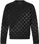 LV 1A9GLF Gradient Monogram Fil Coupe Sweatershirt Size XS -L 
