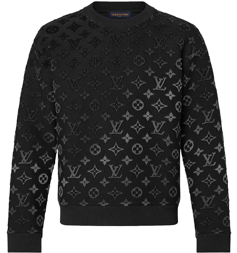 Louis Vuitton Gradient Monogram Fil Coupe Sweatshirt Multicolor