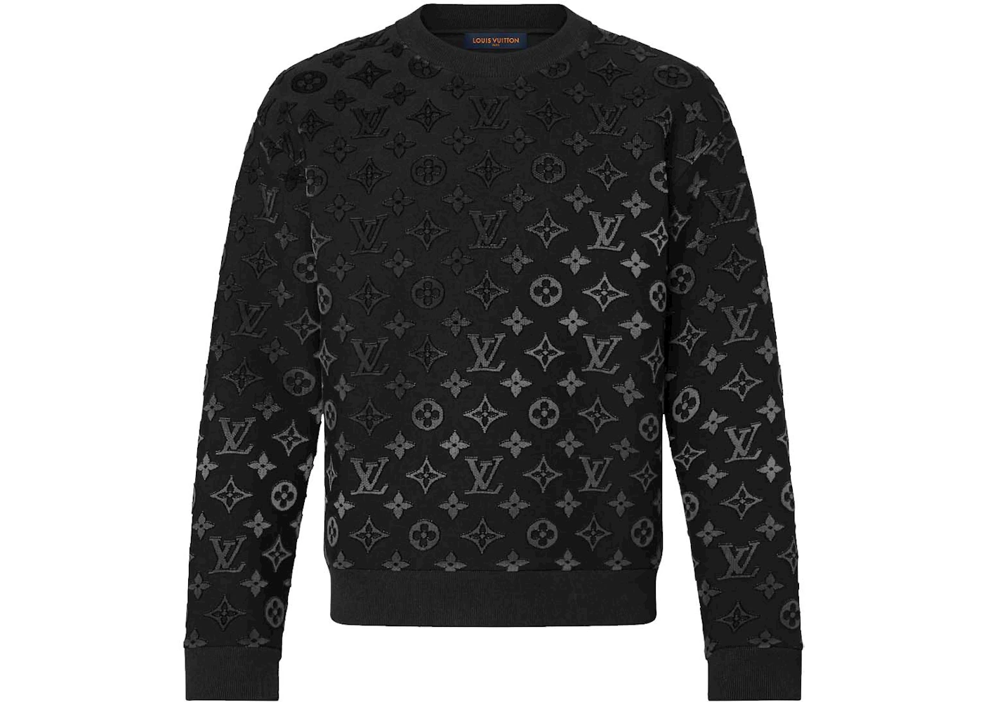 Louis Vuitton Gradient Monogram Fil Coupe Sweatshirt Multicolor Men's ...