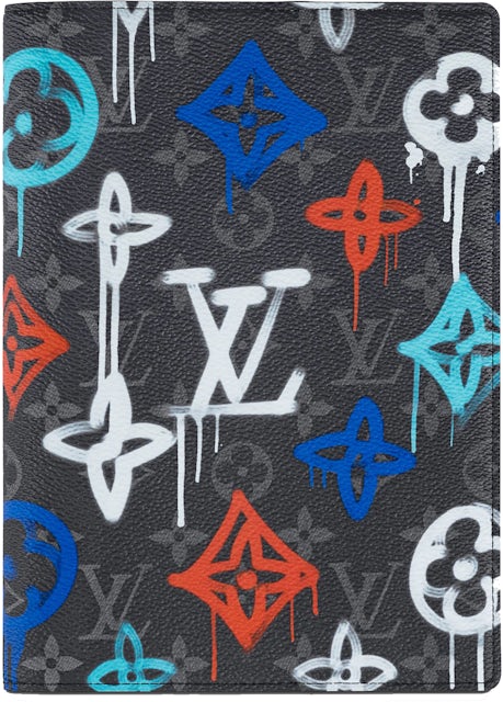 Louis Vuitton Graffiti Auguste Notebook Cover LV Graffiti Multicolor in  Coated Canvas/Cowhide Leather - US