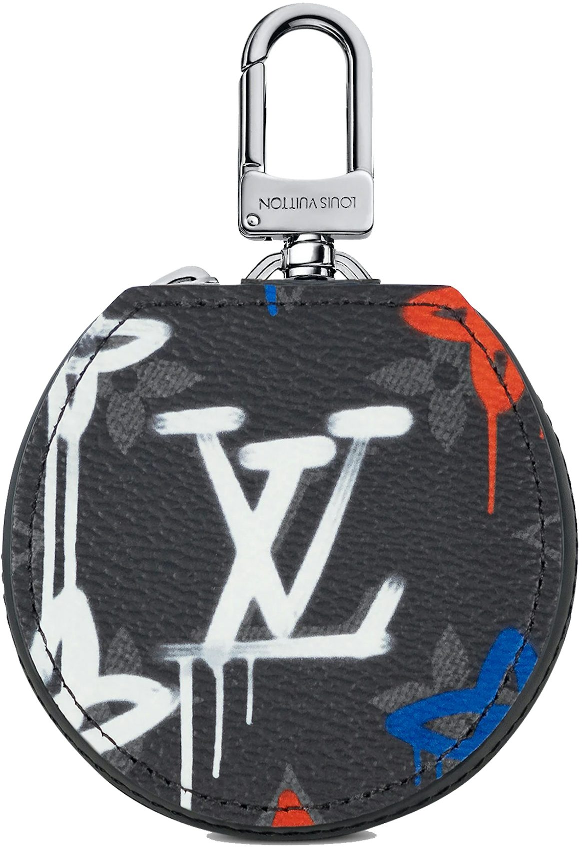 Louis Vuitton Graffiti Earphones Case LV Graffiti Multicolor in Coated  Canvas/Cowhide Leather with Silver-tone - US