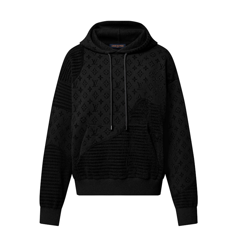 Louis Vuitton Graphic Jacquard Hoodie Black Men's - SS25 - US