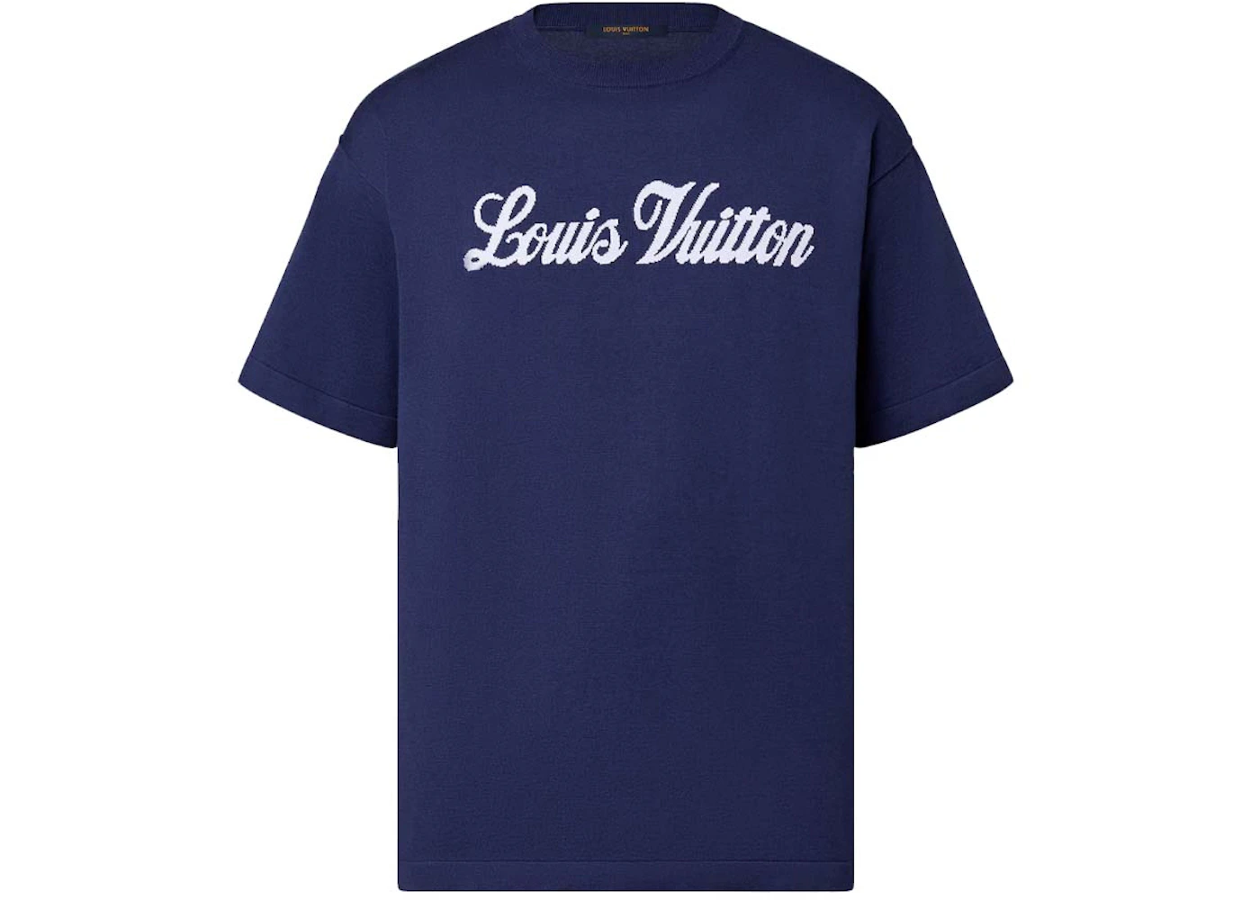 Louis Vuitton Graphic Short-sleeved Crewneck Indigo
