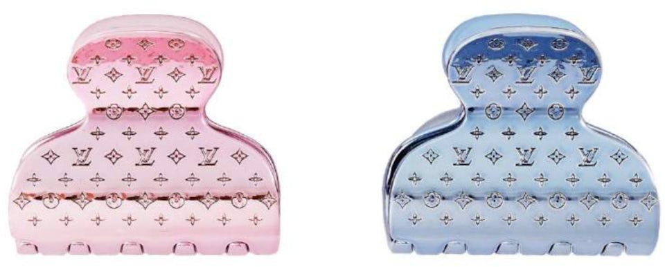 Louis Vuitton Hair Set Nanogram Pink/Blue in Plastic - DE