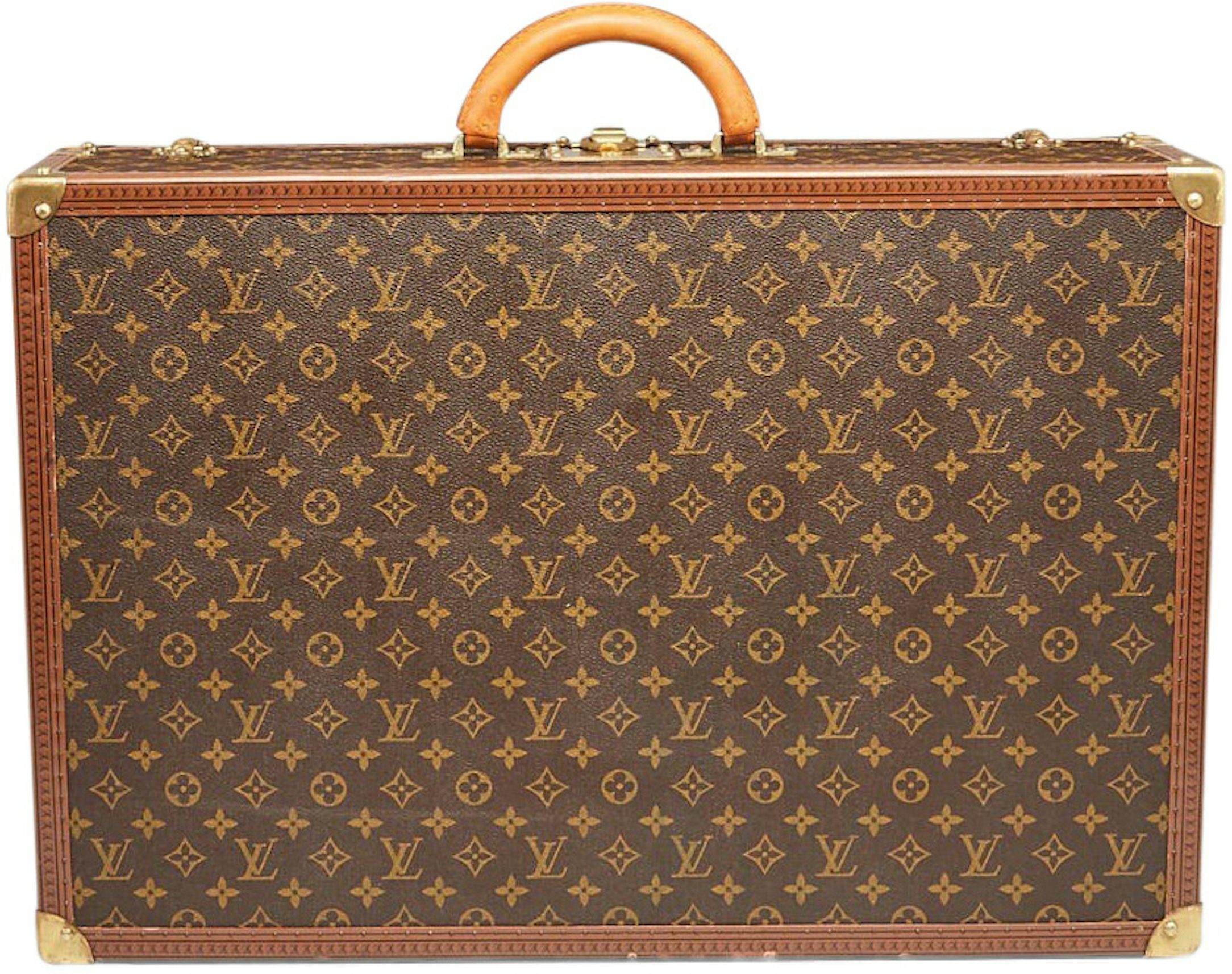 Louis Vuitton Horizon Duffle Soft Damier Ebene 55 Brown Women Travel Bag