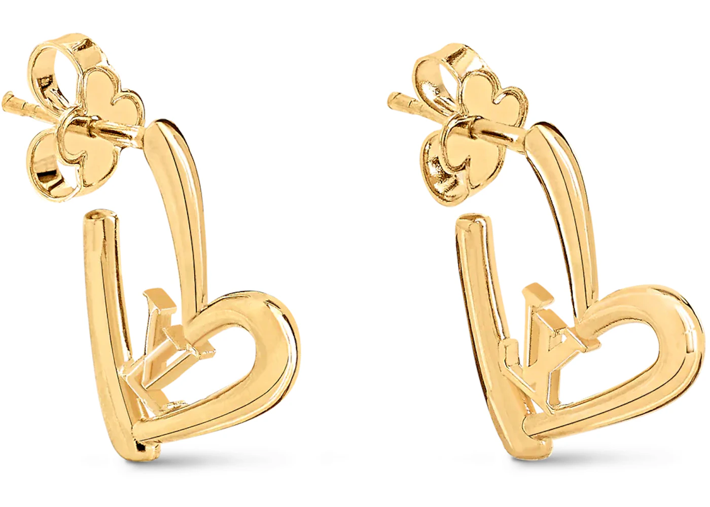 Louis Vuitton M01497 LV Symphony Earrings , Gold, One Size