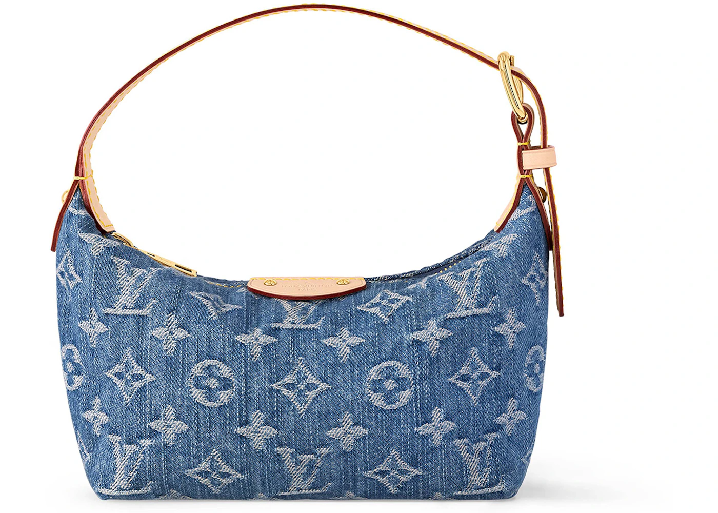 Louis Vuitton Hills Pochette Monogram Denim Blue in Cotton Denim