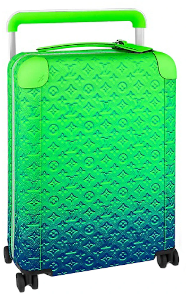 Louis Vuitton Horizon 55 Taurillon Illusion Blue/Green - Mens