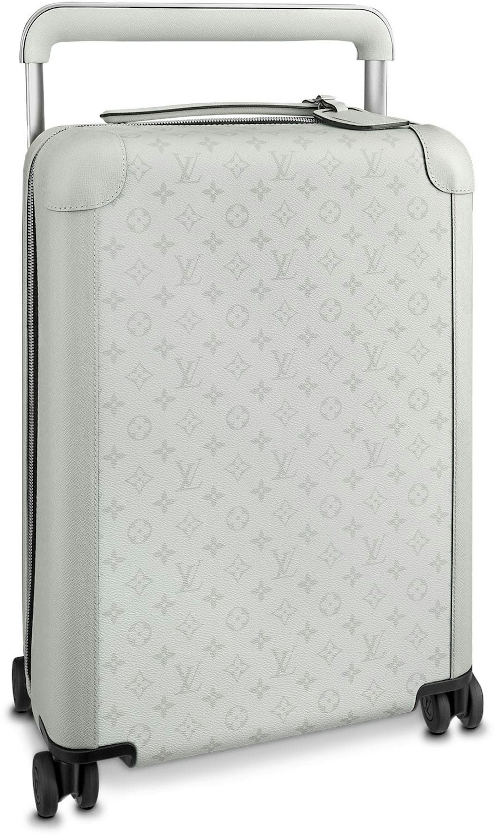 Louis Vuitton Horizon 55 Optic White in Monogram Coated Canvas/Taiga  Cowhide Leather with Palladium-tone - US