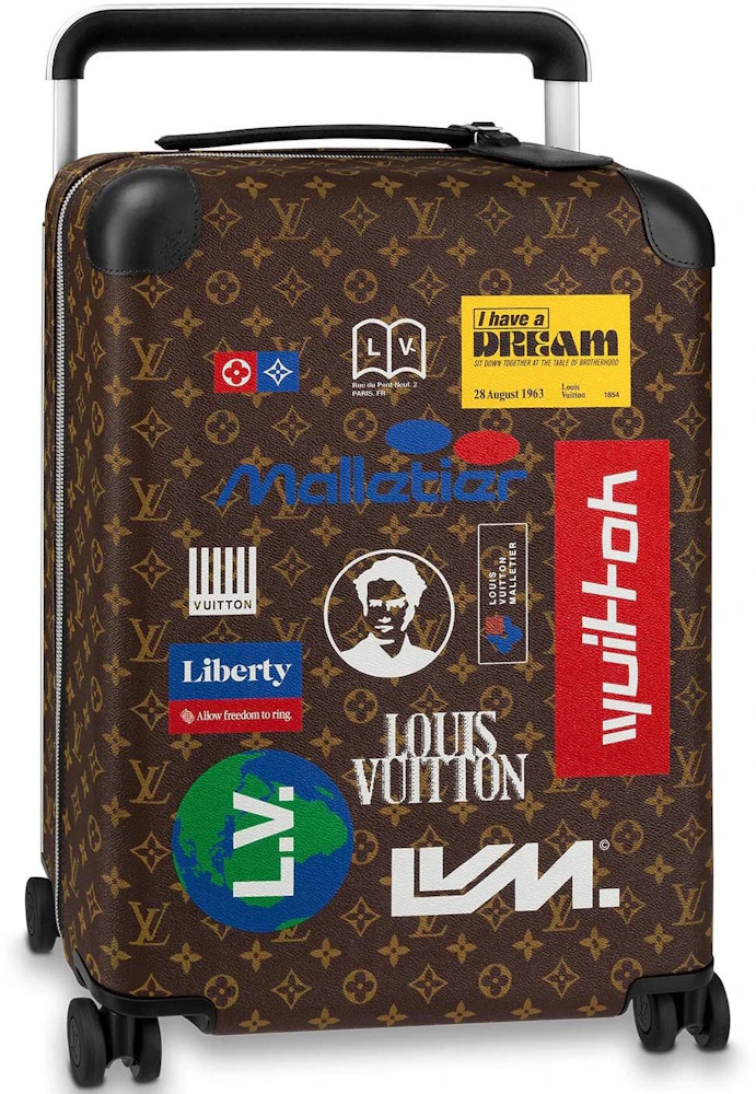 Louis Vuitton Virgil Abloh NIGO Brown Monogram Stripes Coated Canvas Duck  Horizon 55 Suitcase, 2021 Available For Immediate Sale At Sotheby's