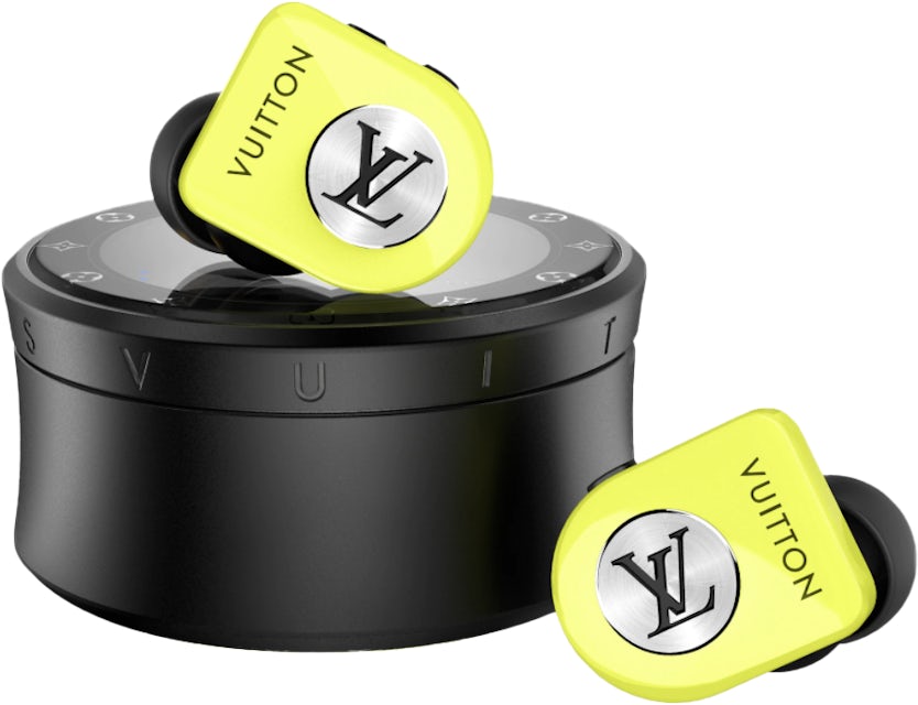 Louis Vuitton Horizon Earphones QAB140 Lime Yellow Wireless